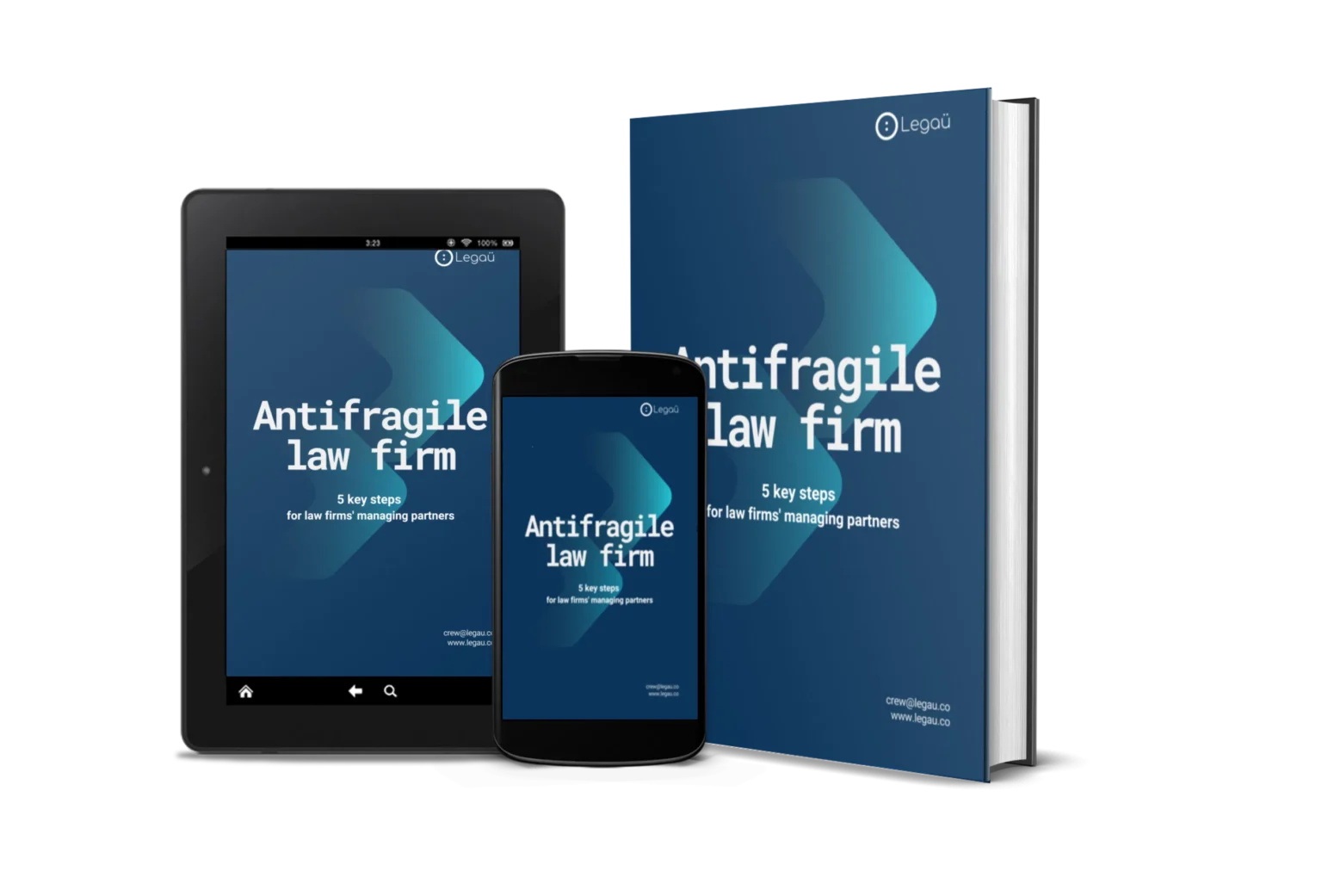 Capa do eBook Escritório antifrágil