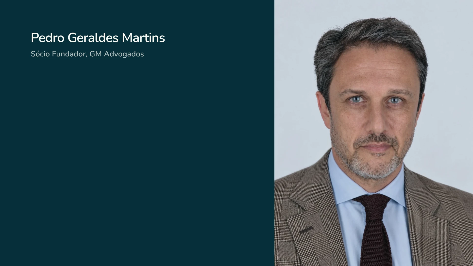 Pedro Geraldes Martins, sócio fundador da GM Advogados